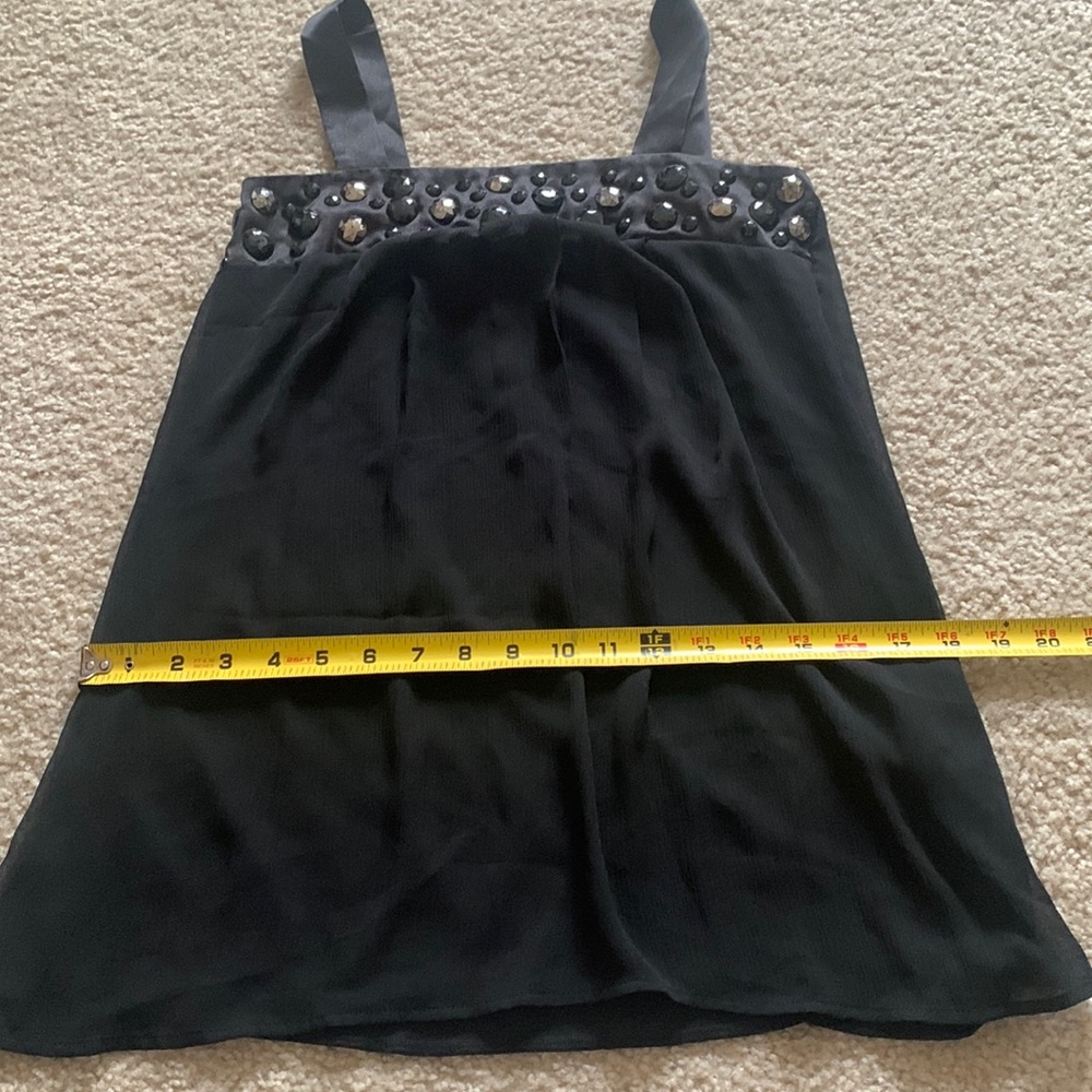 Black top size S embellished - Picture 17 of 17